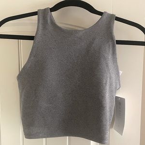 *NWT* Athleta Conscious Crop A-C in Gray